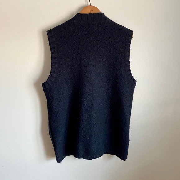 haggar | Wool Button Vest Cardigan w/ Pockets - Picture 2 of 5
